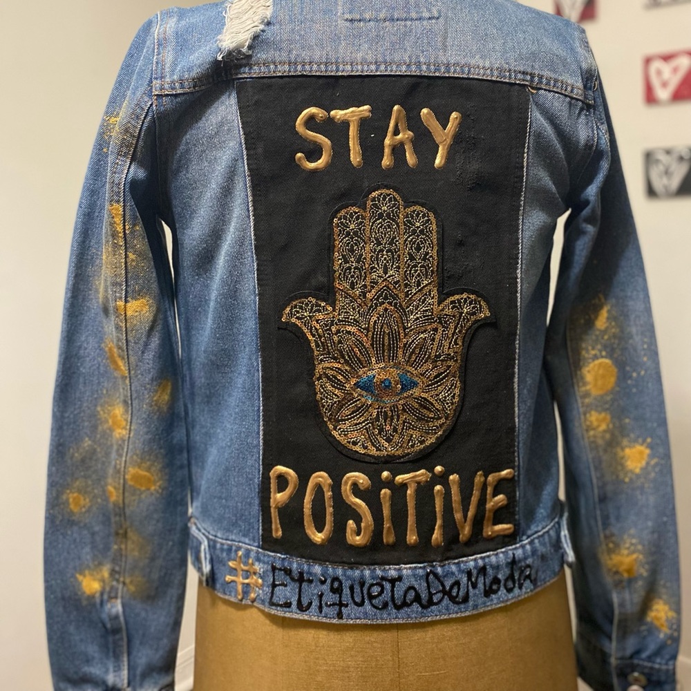 Stay positive jacket